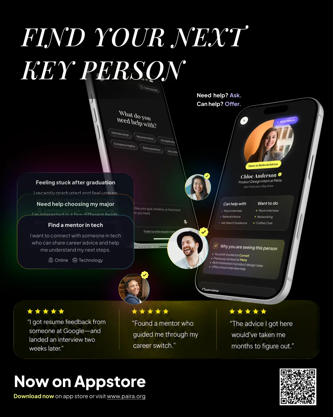 Paira App Store launch poster